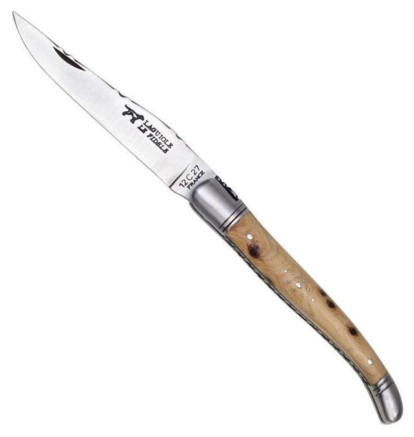 Forged Laguiole Pocket Knife Juniperwood
