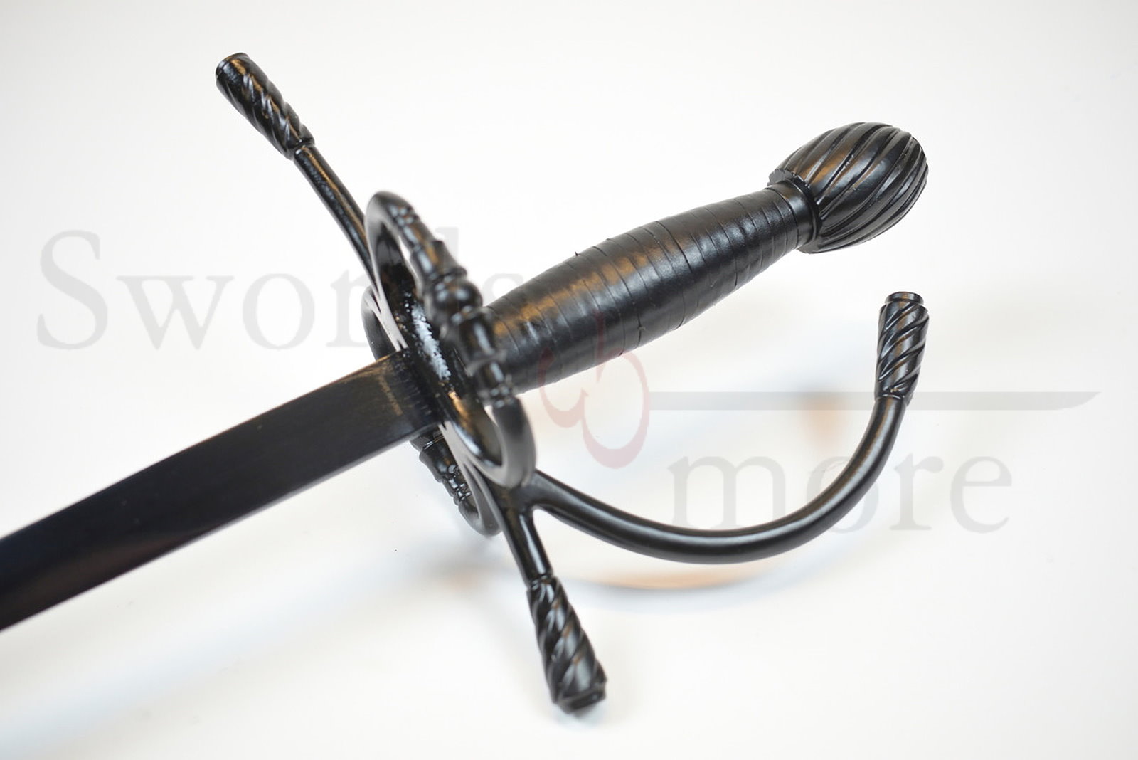 Schwarzes Marodeur Rapier mit Scheide Schwarzes Marodeur Rapier mit Scheide