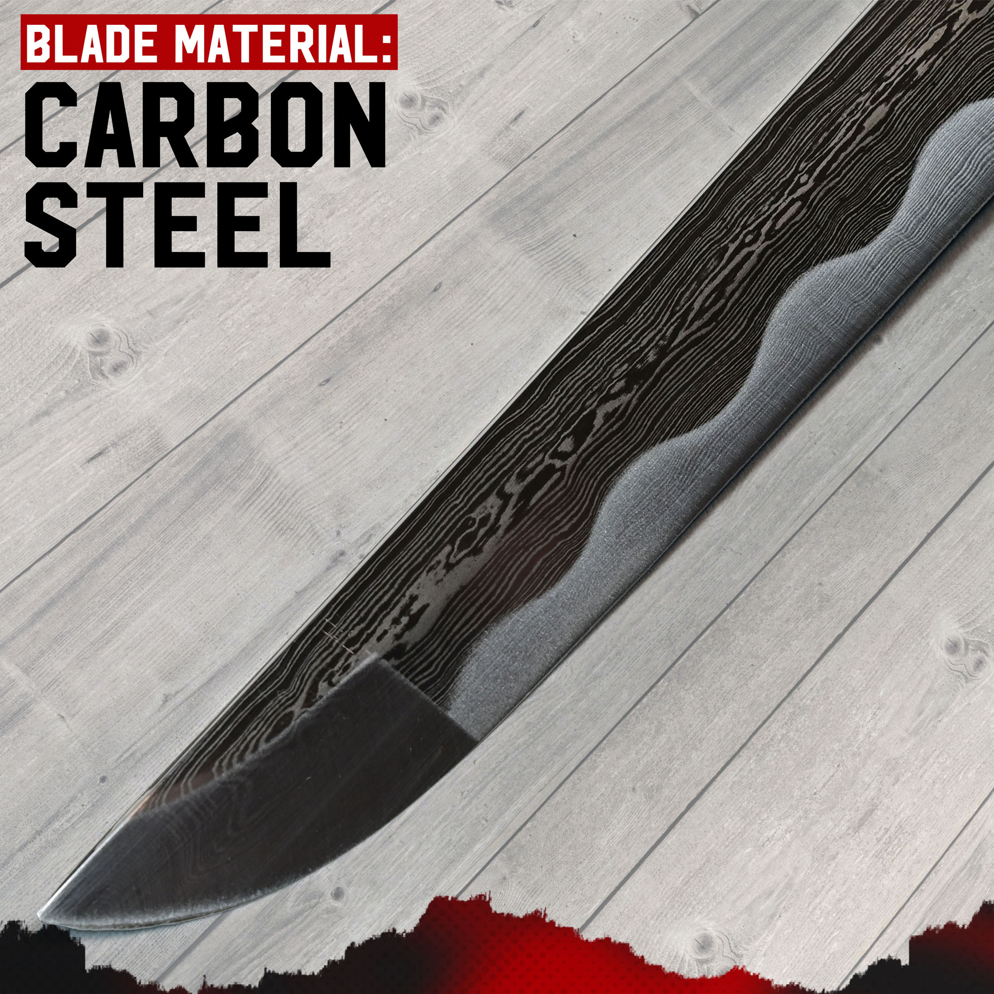 Demon Slayer: Kimetsu no Yaiba Kamado Tanjirou's Schwert, handgeschmiedet & gefaltet, Set