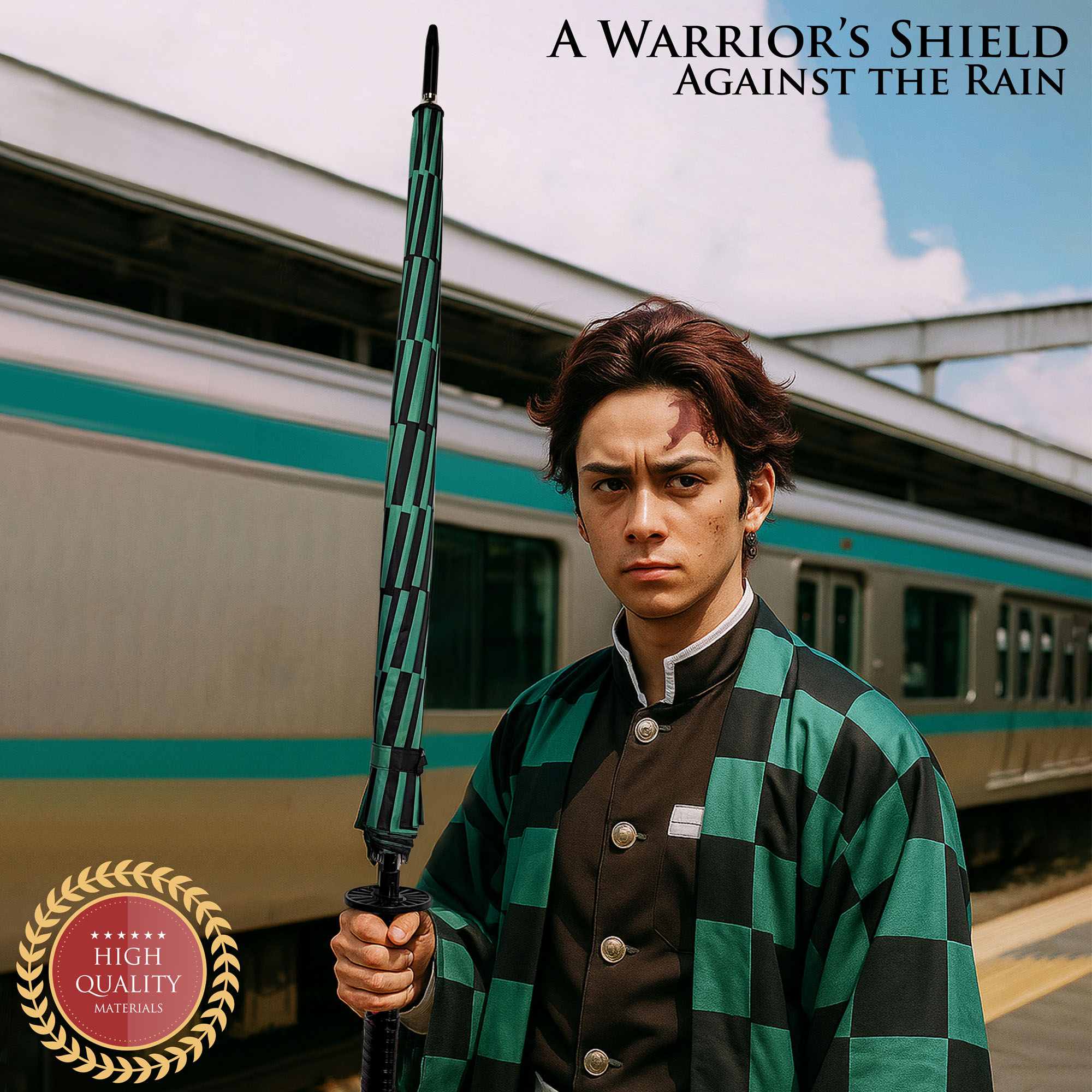 Demon Slayer - Tanjiro Kamado Katana Umbrella