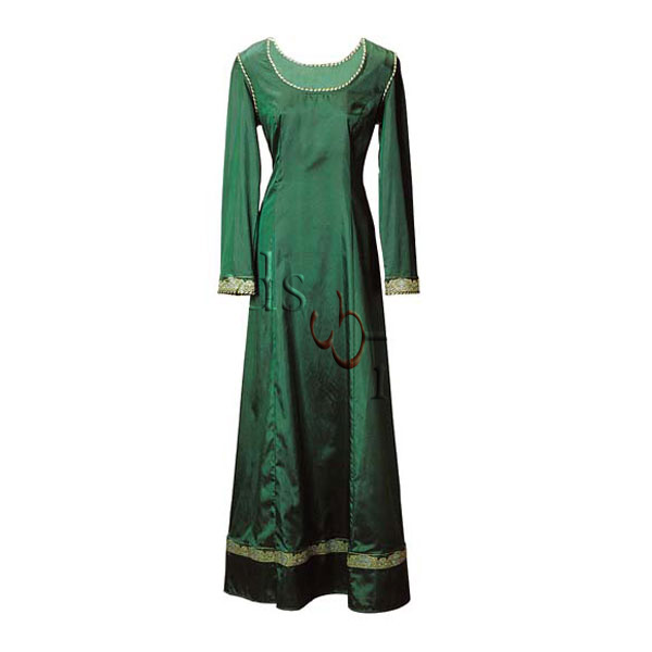 Smaragdgrünes Kleid, Größe L