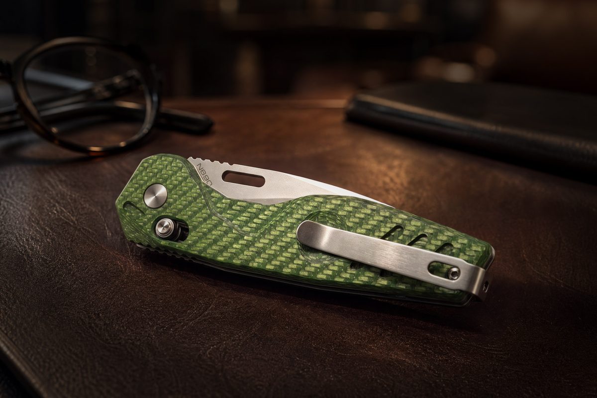 BFK N690 Green Stone Washed