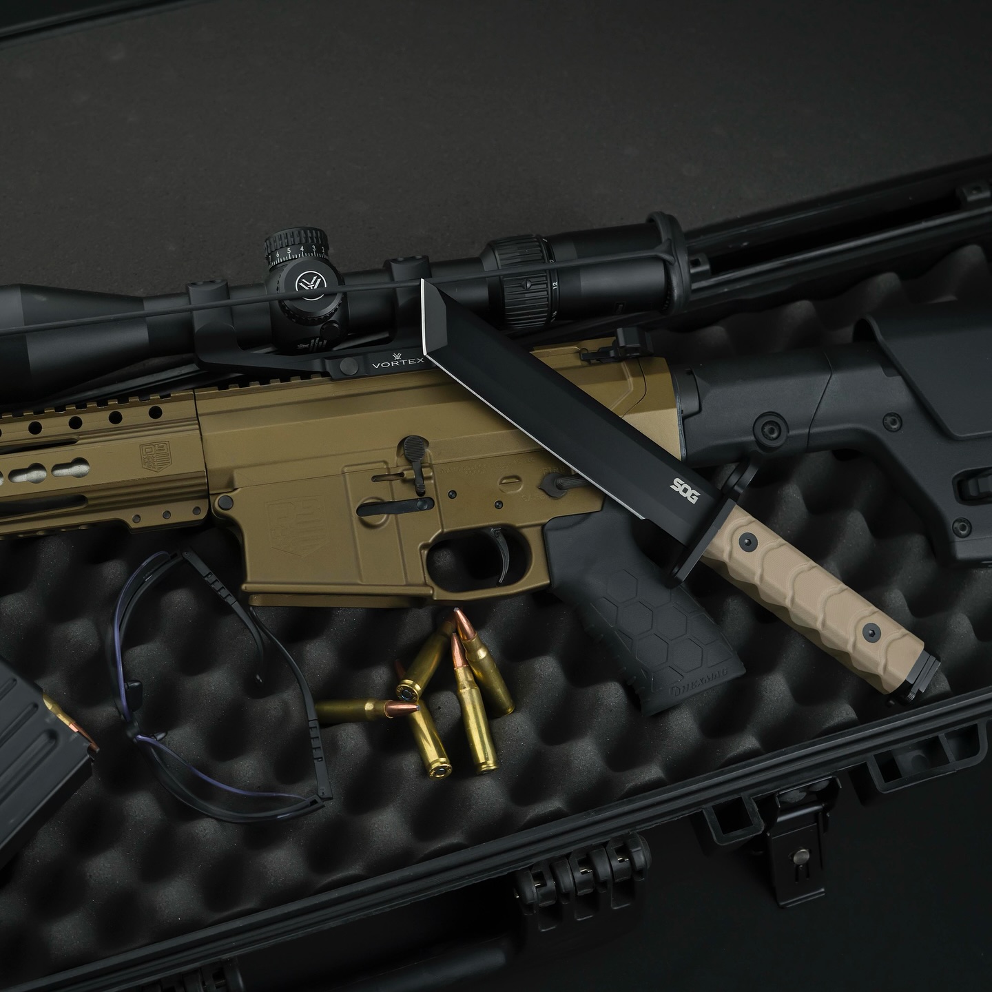 BAR15T Tanto Bayonet - FDE