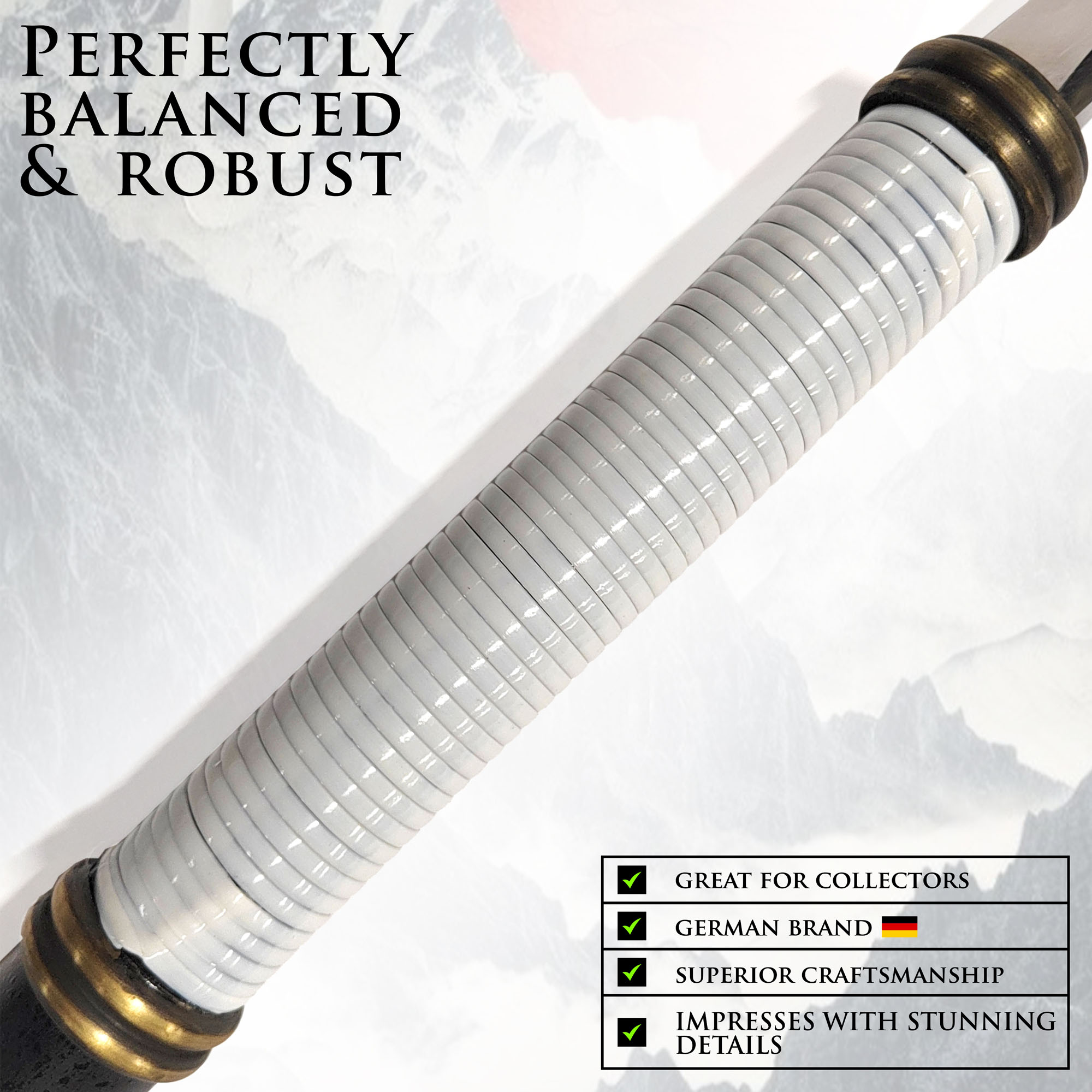 Geschmiedeter Yari Speer