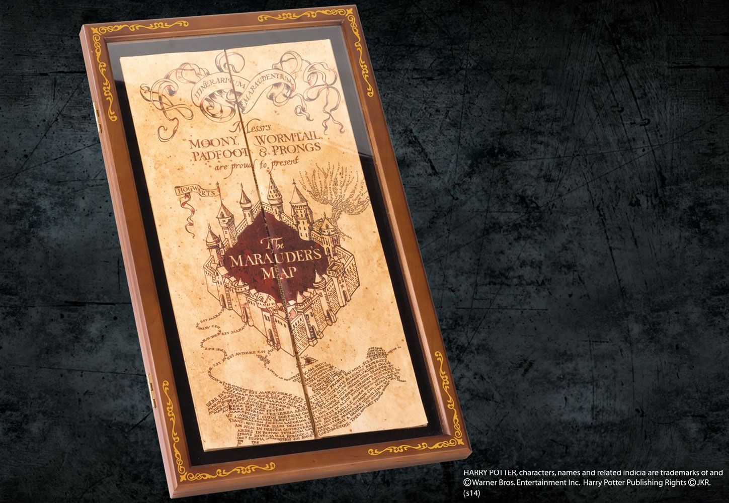 Harry Potter - Marauder´s Map Display Case