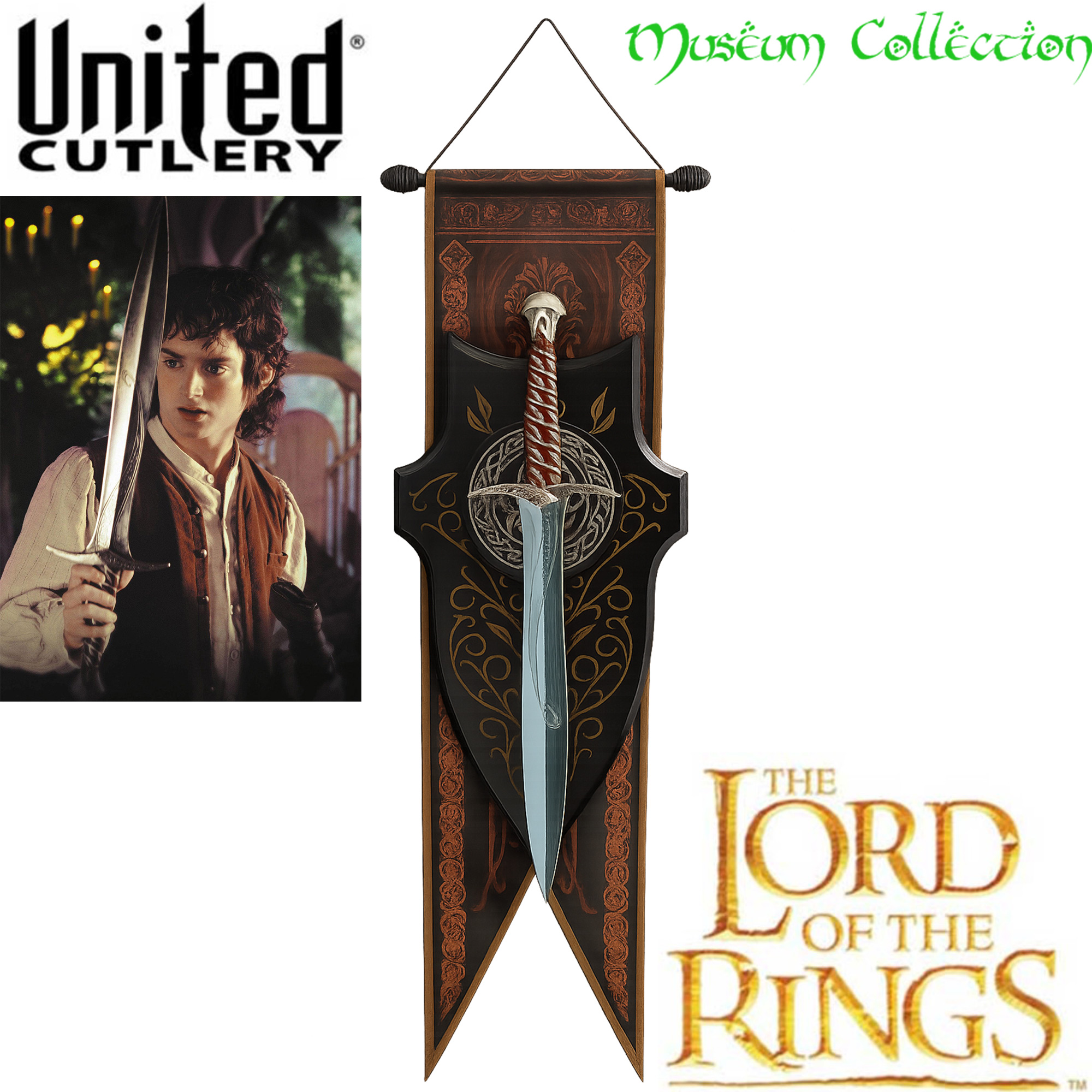 Der Herr der Ringe - Stich Schwert (Blaue Klinge) – Museum Collection (Vorbestellerartikel)