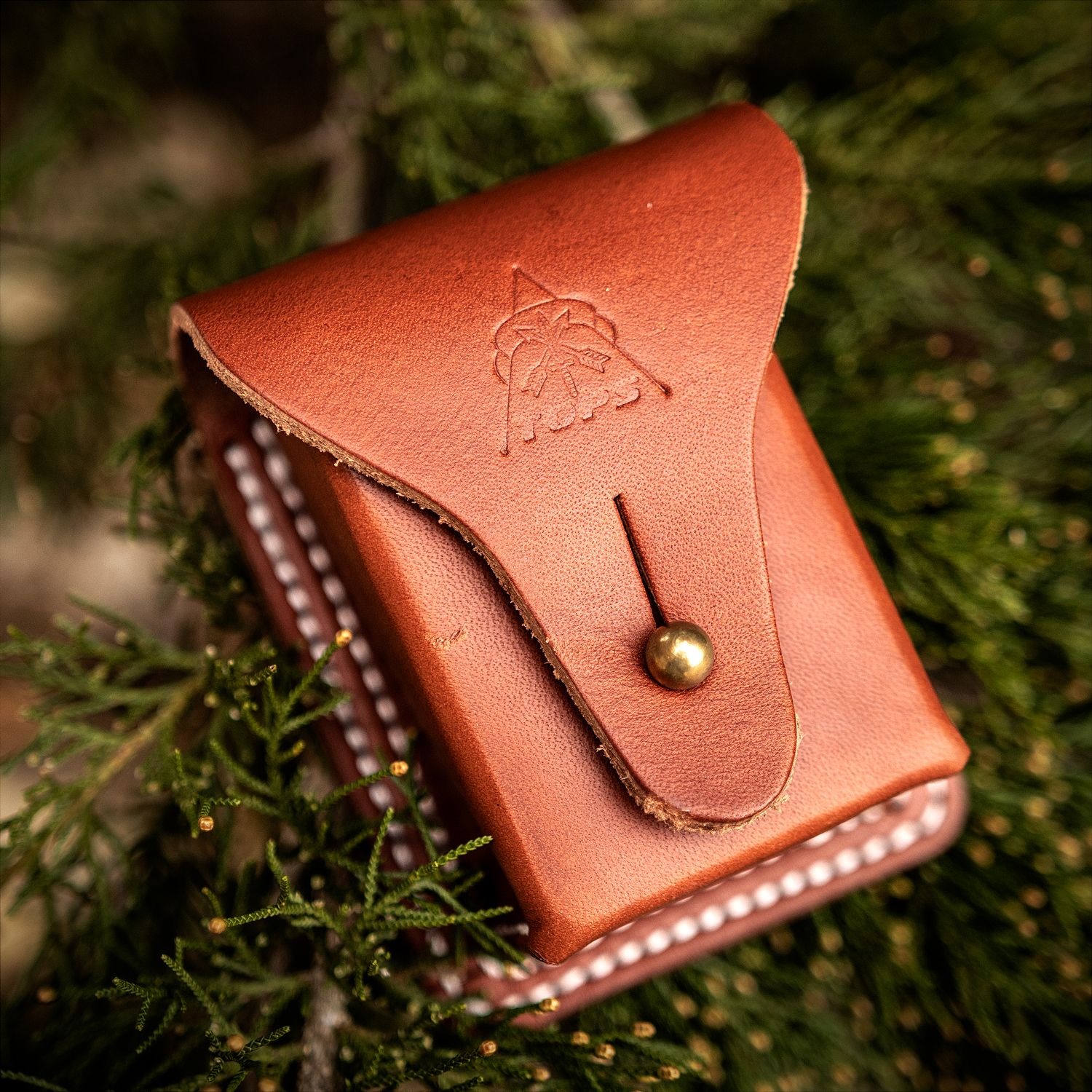 Leather Bushcraft Pouch 