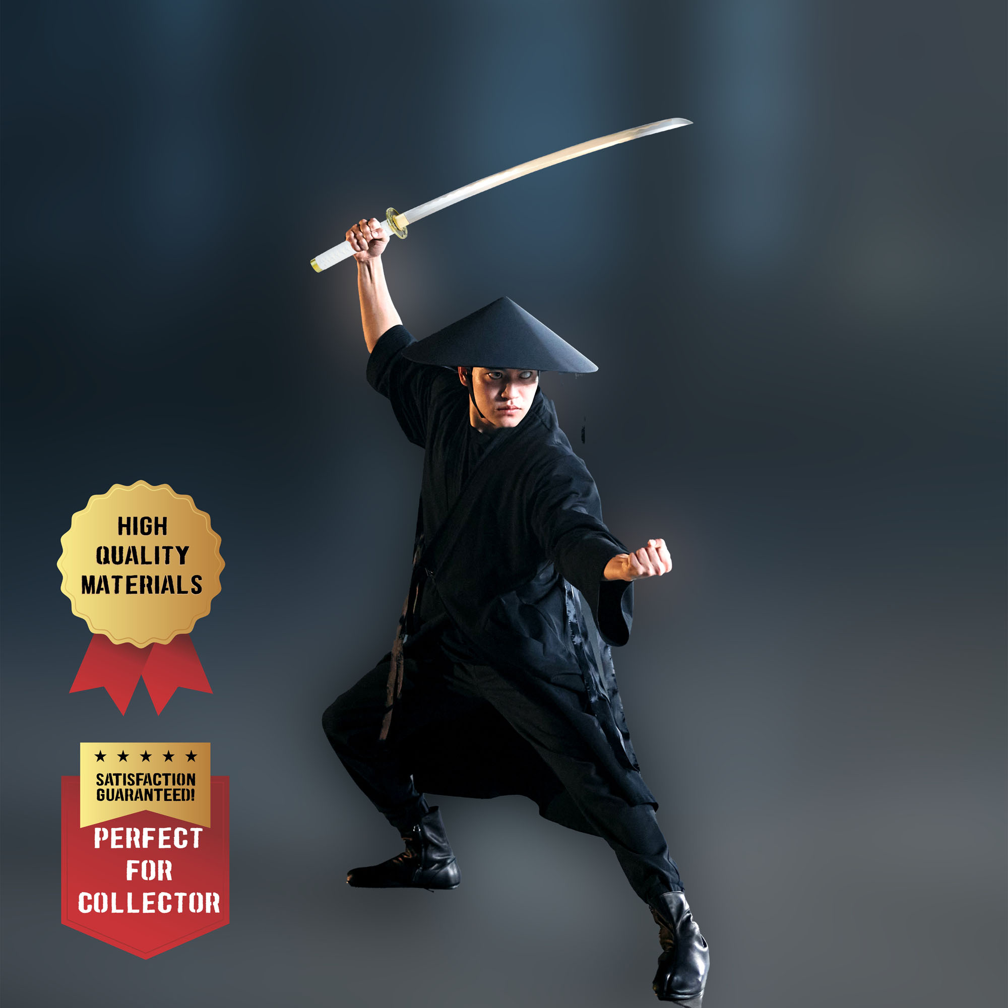 Devil May Cry 3 - Yamato Schwert des Vergil, handgeschmiedet & gefaltet, Set