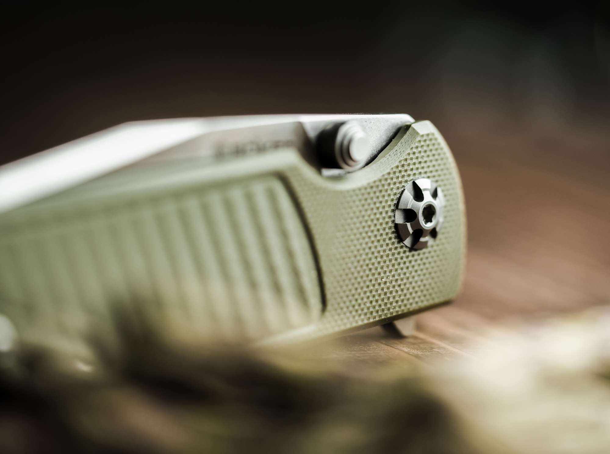 Sherman EDC II G10 OD Green