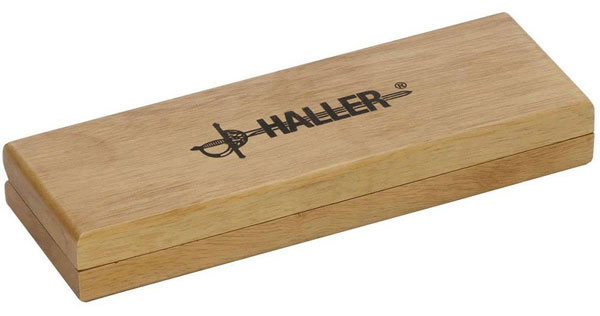 Damasttaschenmesser mit Ebenholzgriff