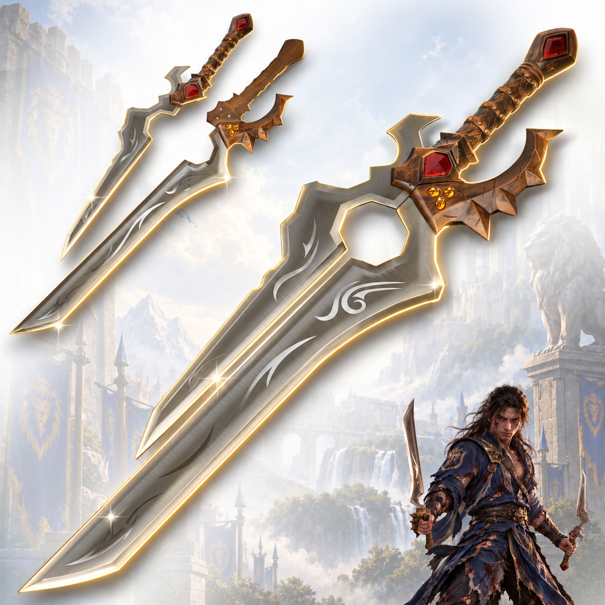 Warcraft - Varian Wrynn's Shalamayne Sword