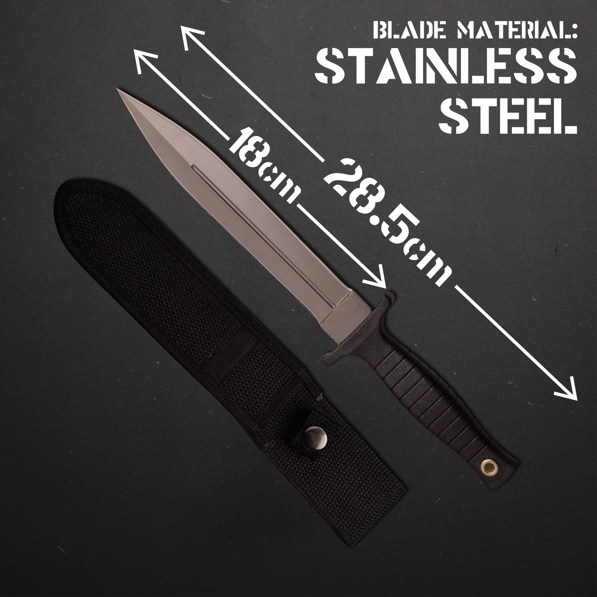 Graues Stiefelmesser