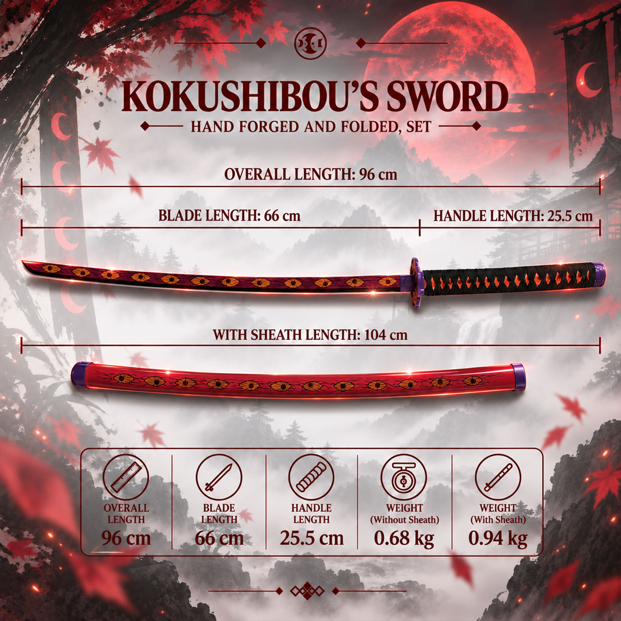 Demon Slayer: Kimetsu no Yaiba - Kokushibou's Sword