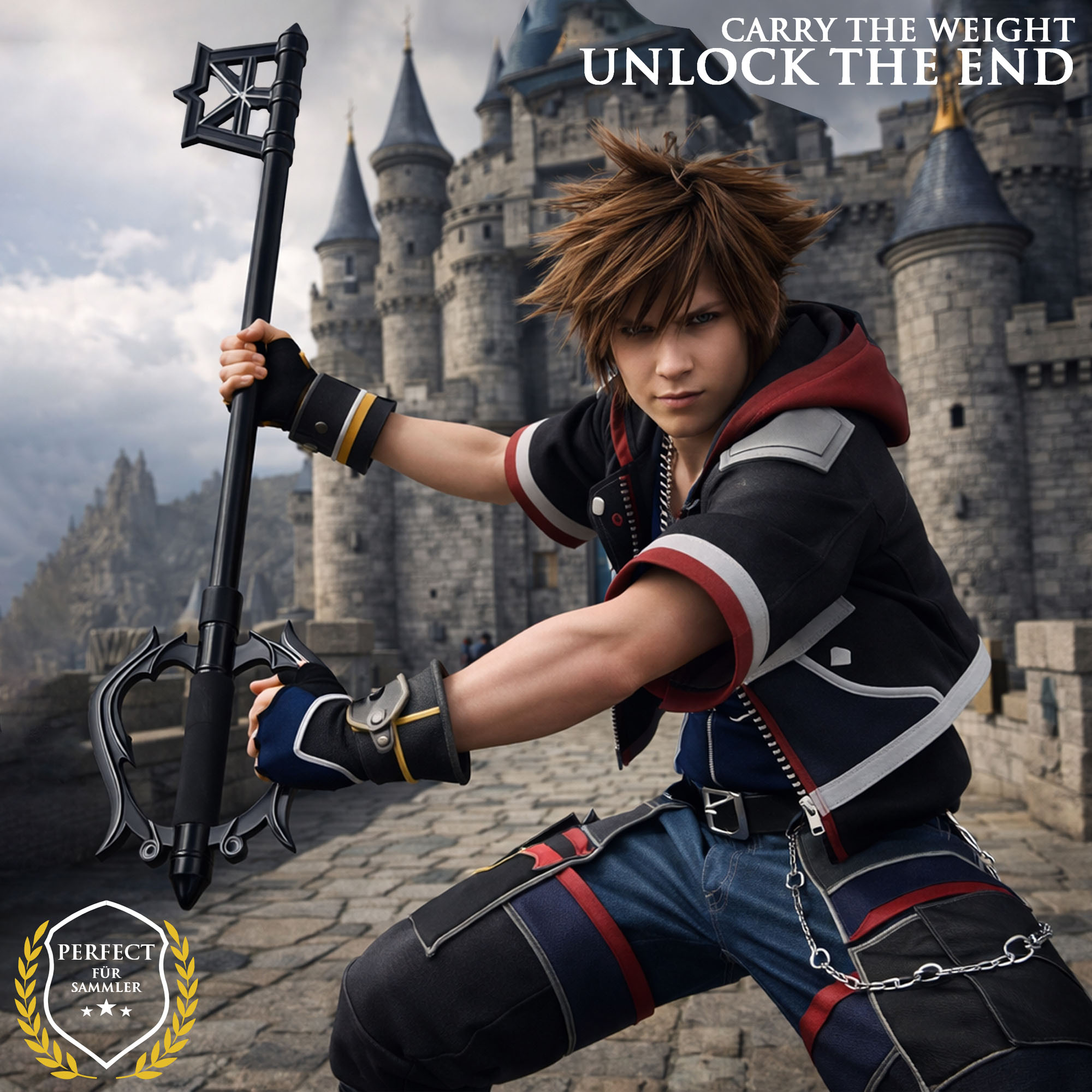 Kingdom Hearts - Oblivion Key Sword