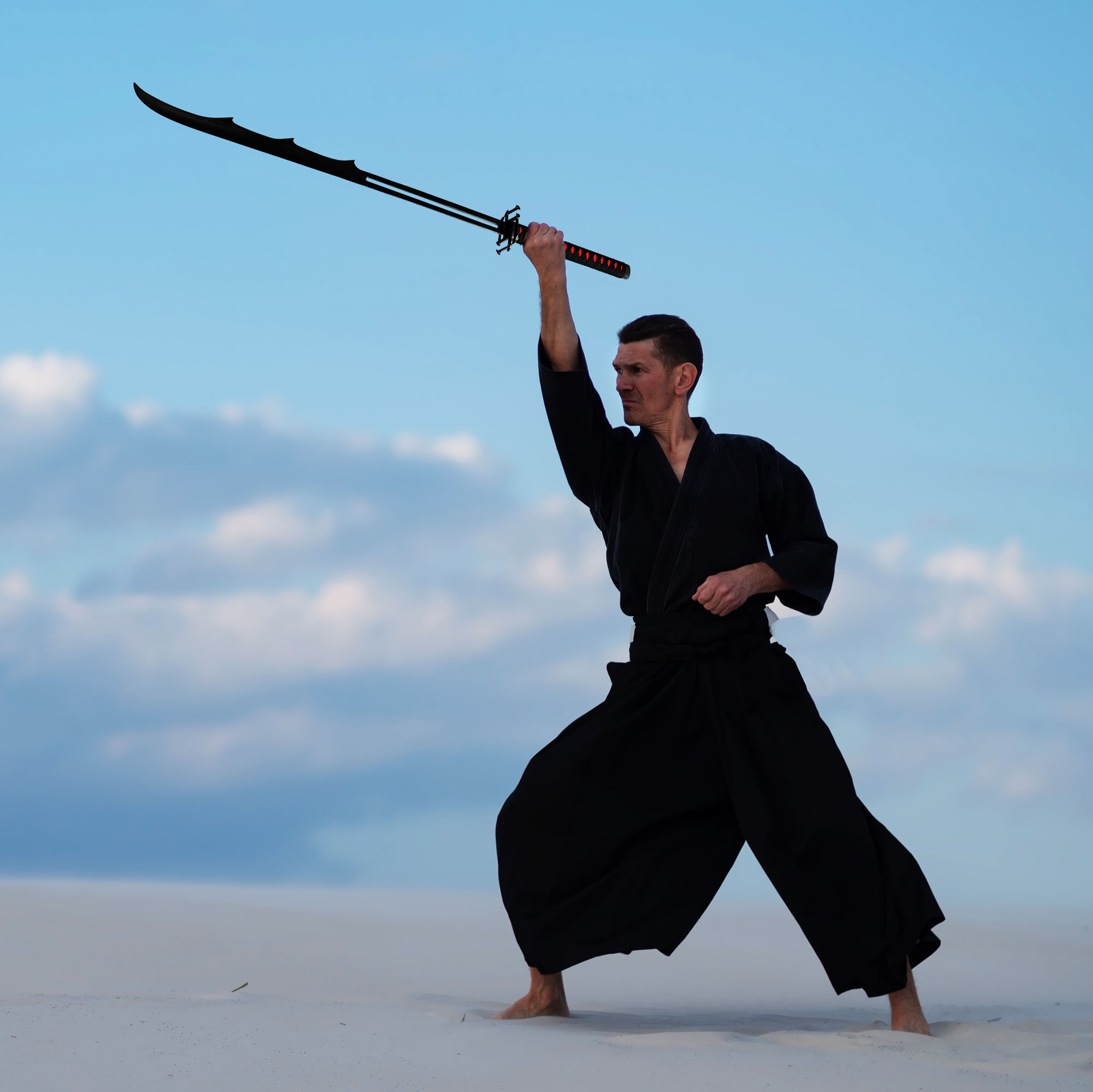 Bleach - Ichigo Shikai Cutting Moon Zangetsu Schwert Bleach - Ichigo Shikai Cutting Moon Zangetsu Schwert