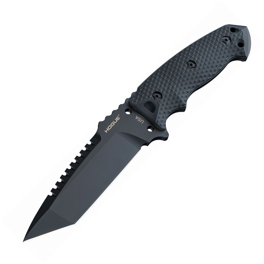 EX-F01 Tanto mit feststehender Klinge – schwarzes G10