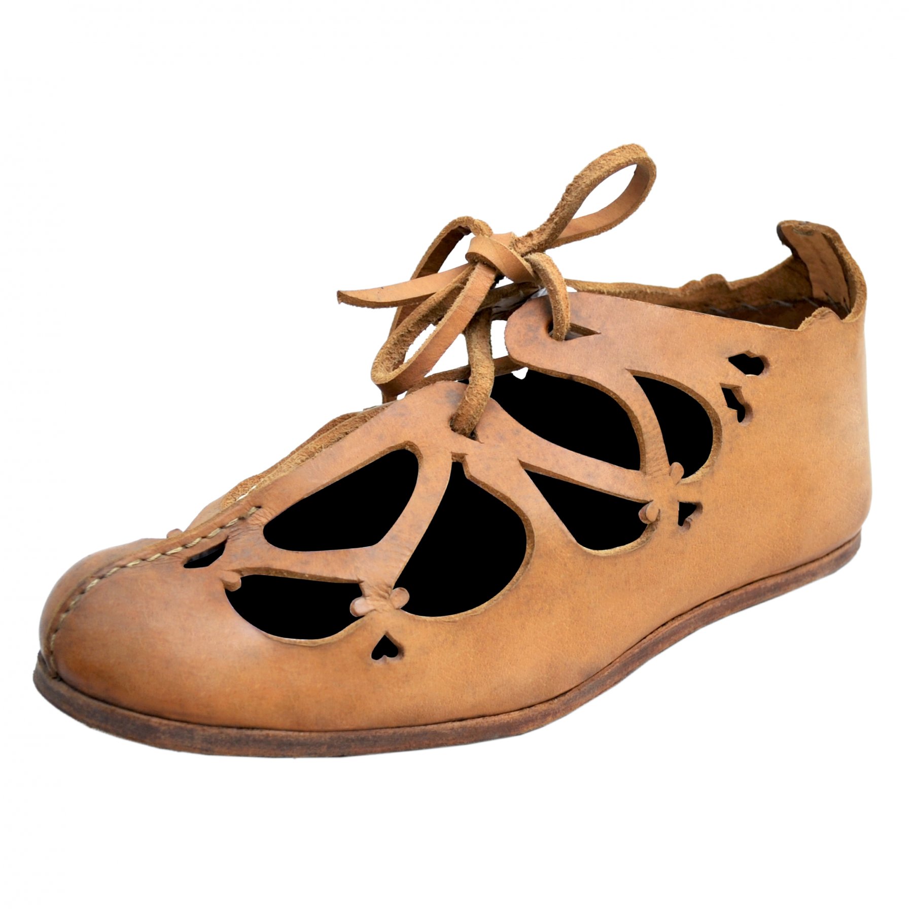 Roman shoes of the Bar Hill type with Hobils, Size 8
