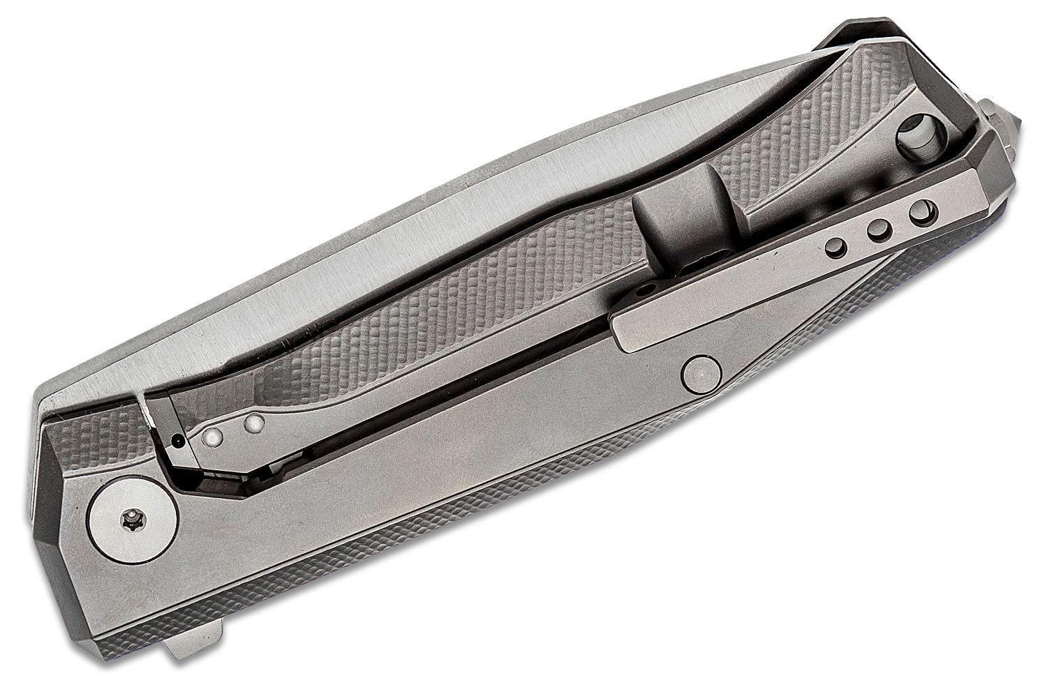 Myto, M390 Satin Blade, Carbon Fiber and Titanium Handle