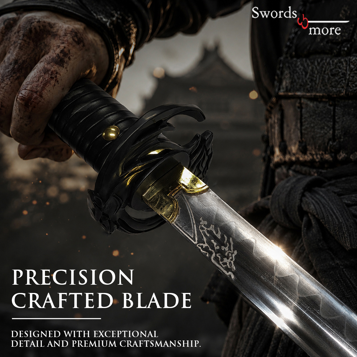 Ghost of Yōtei: "The Wolf's Daisho" – Katana & Wakizashi Set inkl. Doppelständer