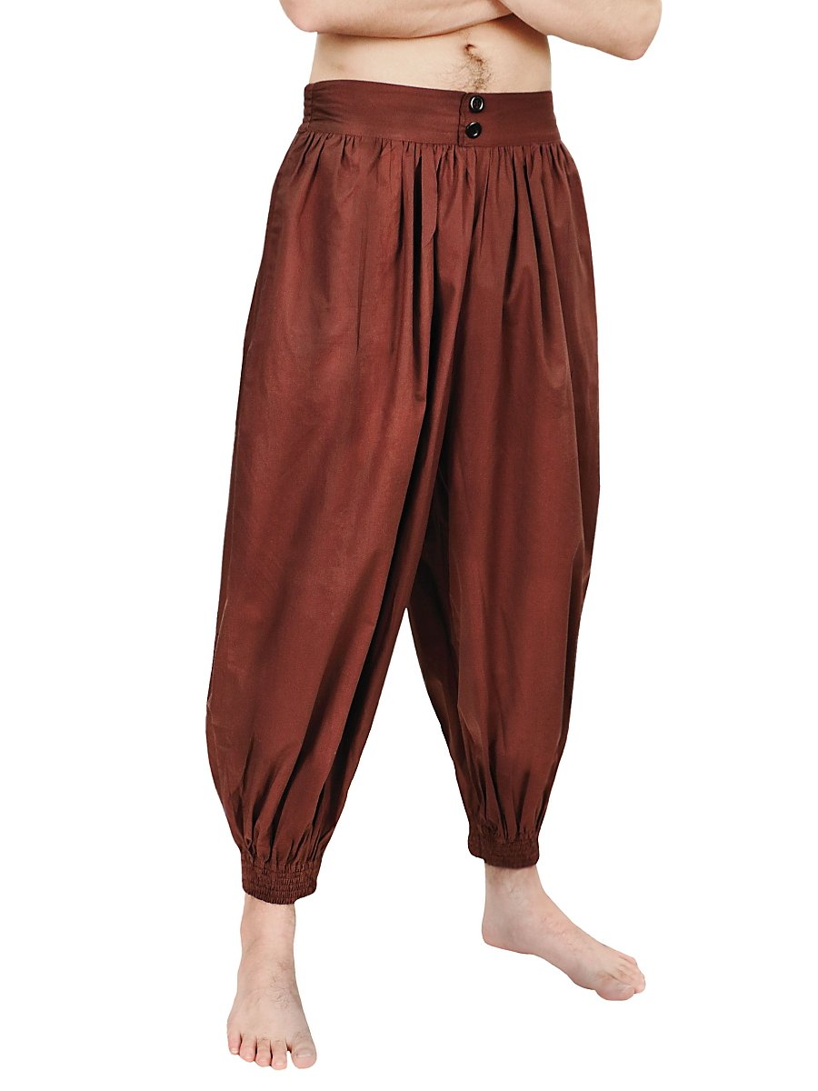 Harem pants brown, Size L/XL