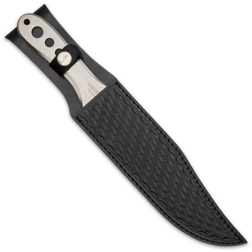 Hibben III Throwing Knife With Black Sheath 