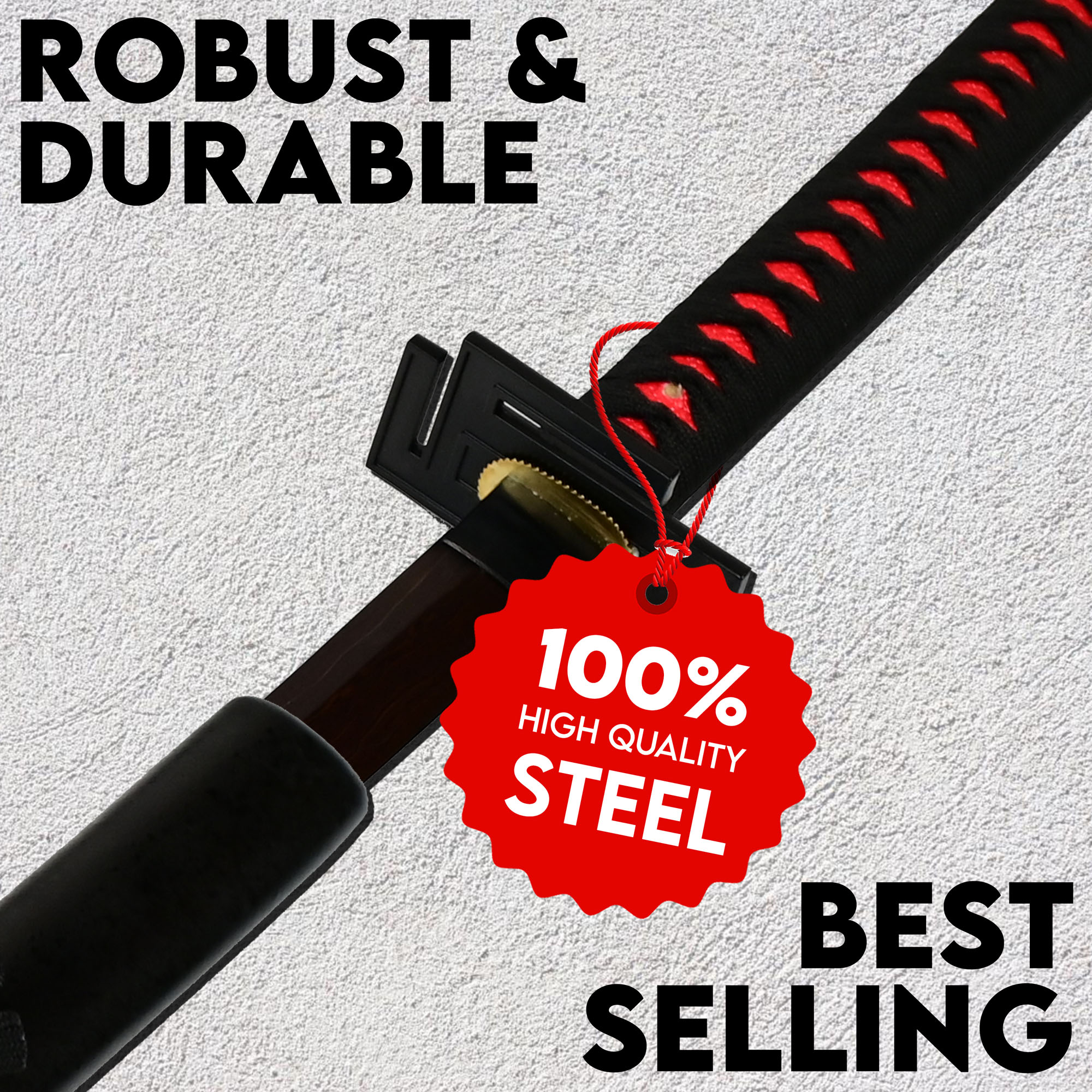 Bleach - Ichigo Kurosaki Schwert - handgeschmiedet&gefaltet, Set