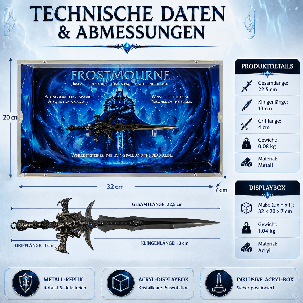 Warcraft - Frostmourne Sammlerbox – Exklusive Premium Edition 