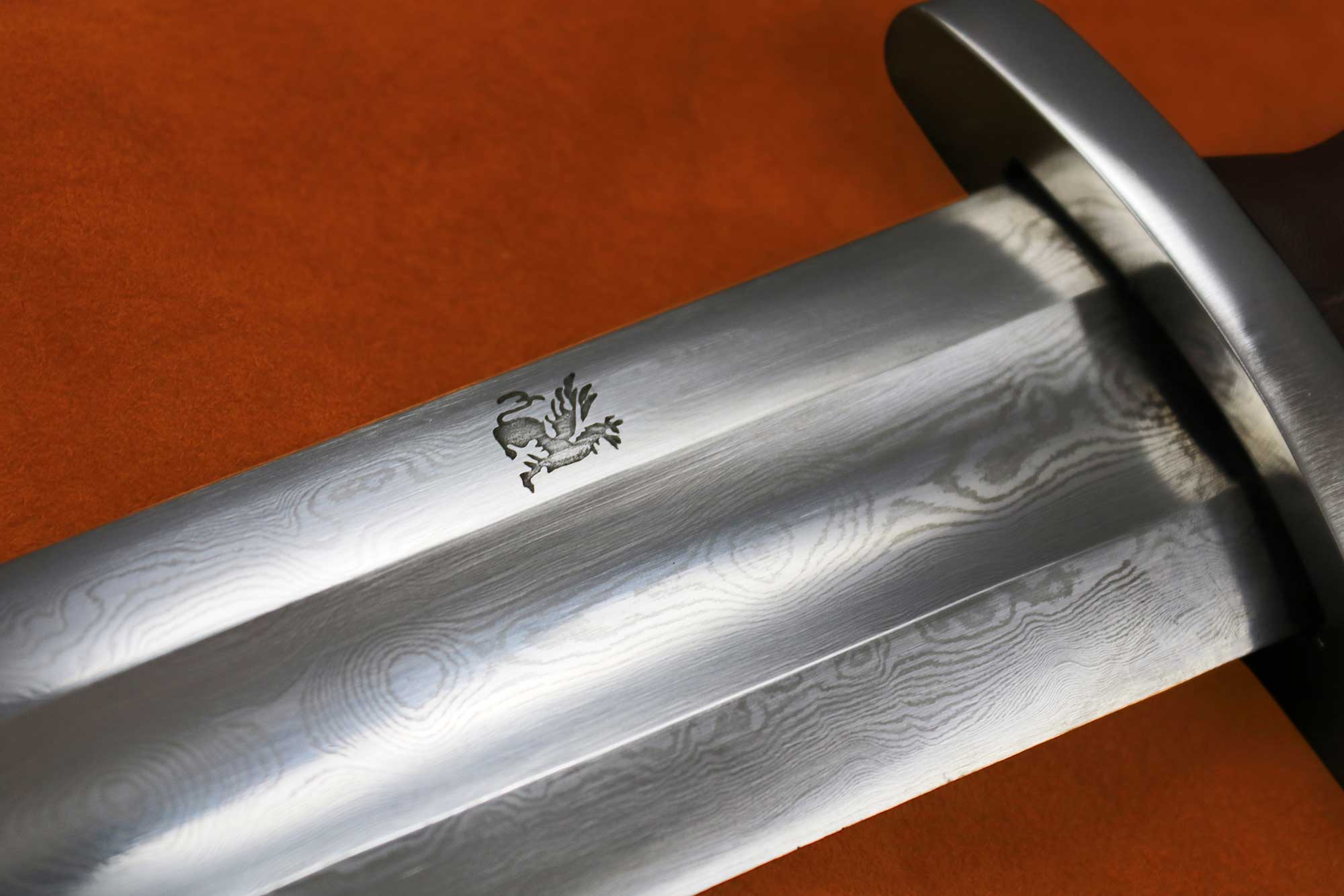 Guardlan Sword Folded Steel Blade