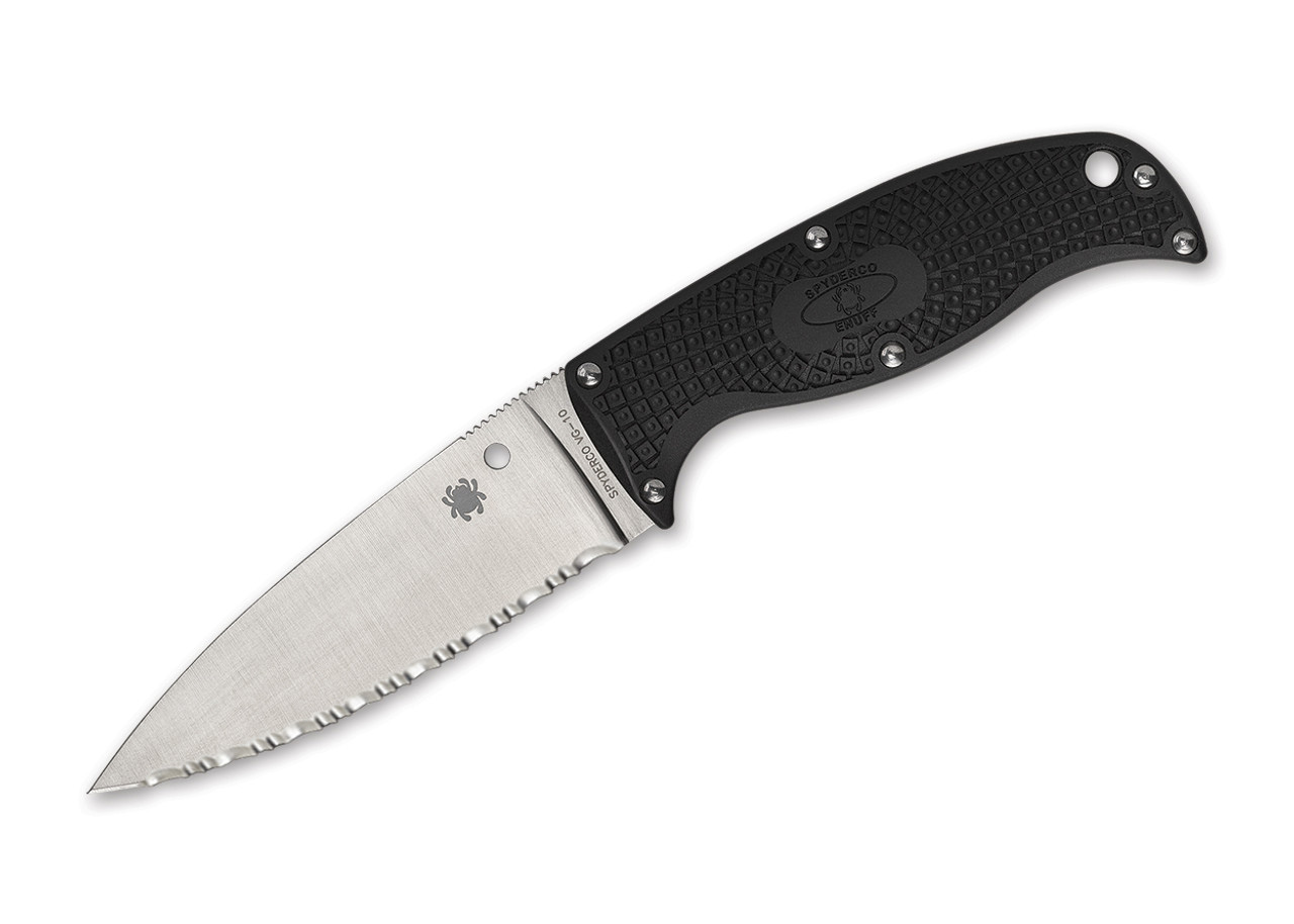 Enuff 2 fixed blade, Serrated Blade