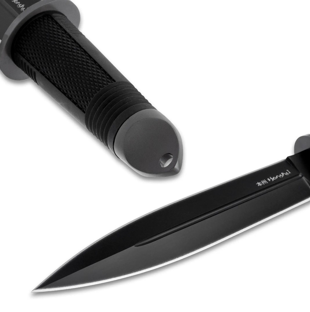 Honshu Midnight Forge Fighter Messer mit Scheide