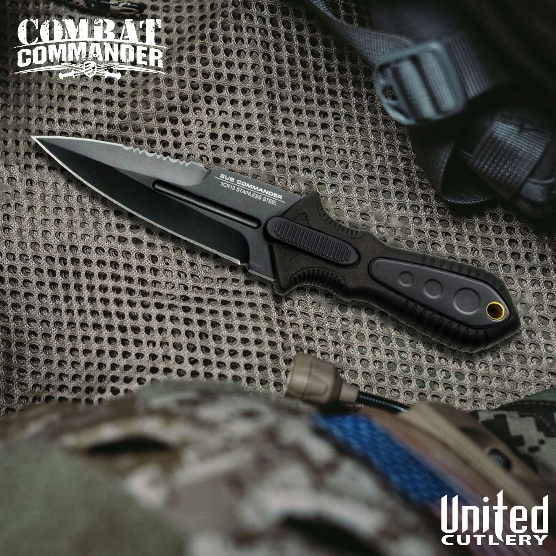 Combat Commander Stiefelmesser + Undercover CIA Stinger II (Bundle)