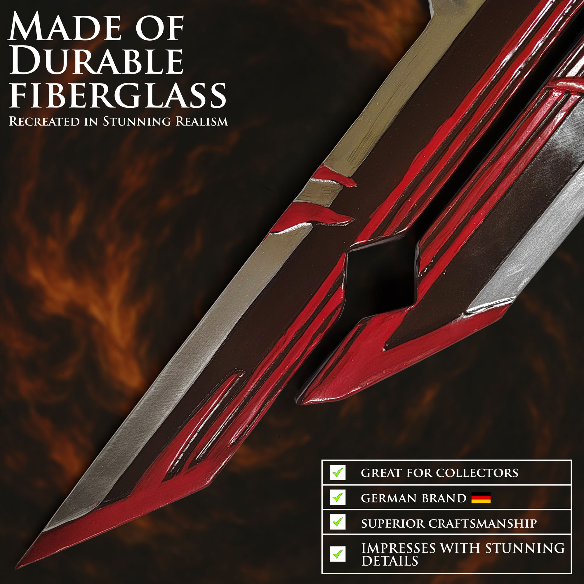 Genshin Impact - Sword of Diluc - Wolf's Gravestone