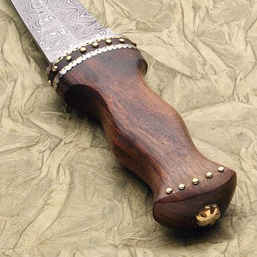 Damast Sgian Dubh Raider Messer
