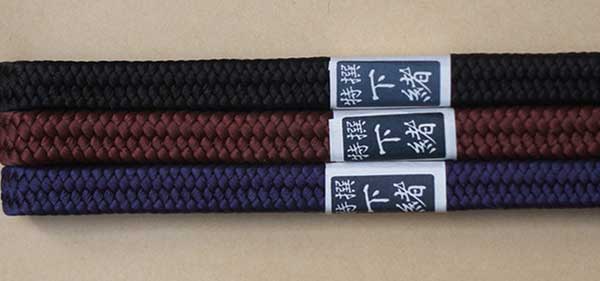 Sageo from silk Shigeuchi 110 cm for Wakizashi