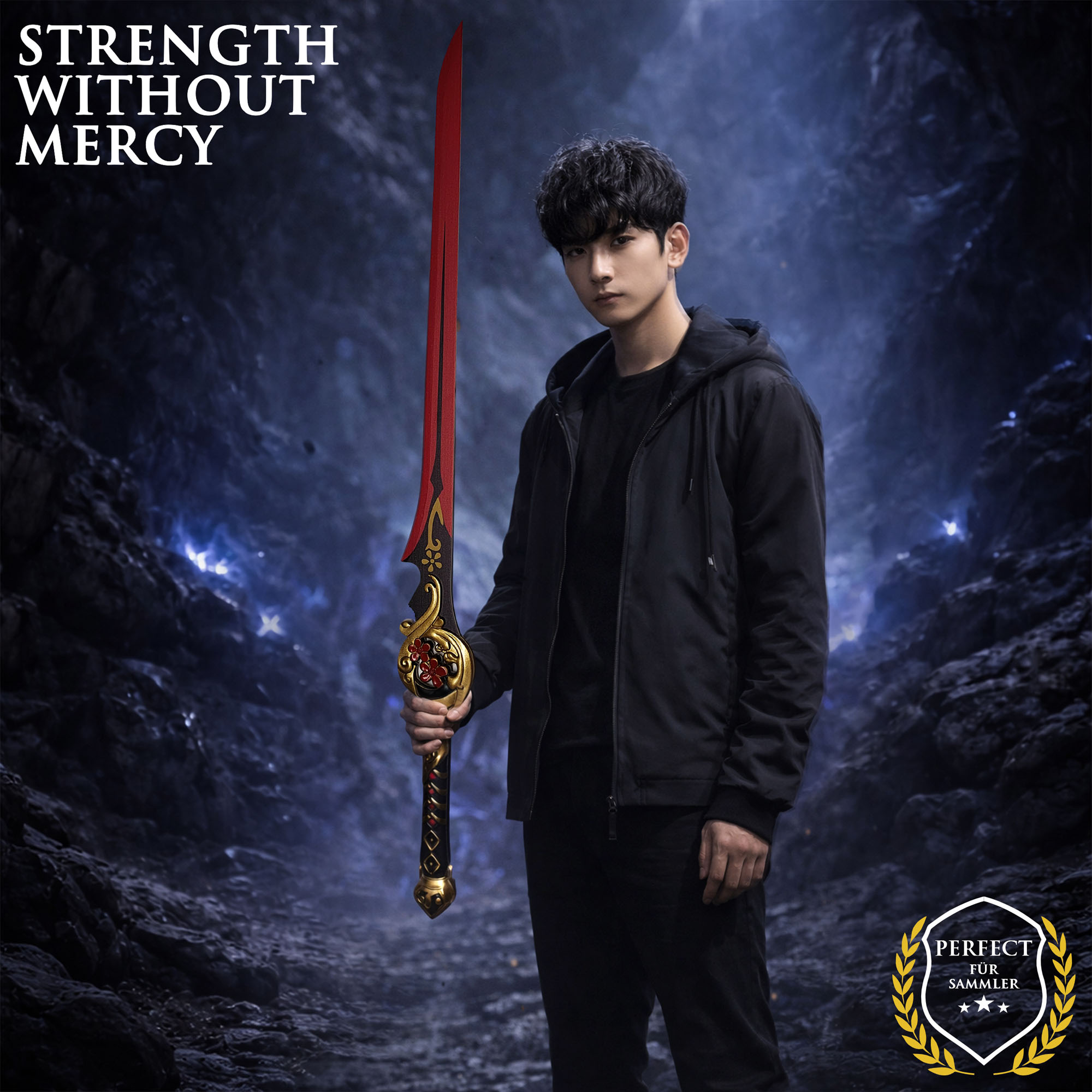 Solo Leveling – Demonic Plum Flower Sword with Sheath