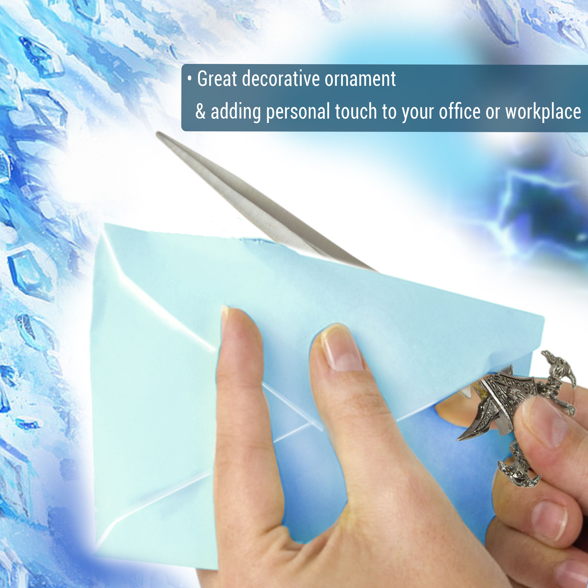 Warcraft - Frostmourne Brieföffner mit LED-Eis 