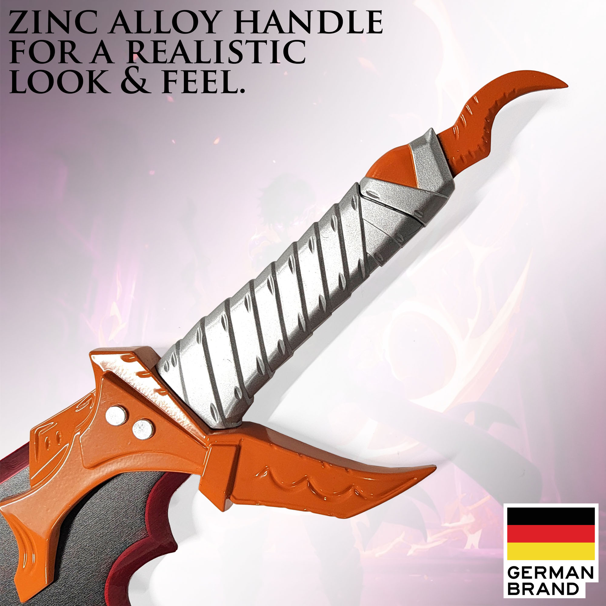 Solo Leveling - Sung Jinwoo Schwert Kasakas Ritter Killer Schwert mit Ständer