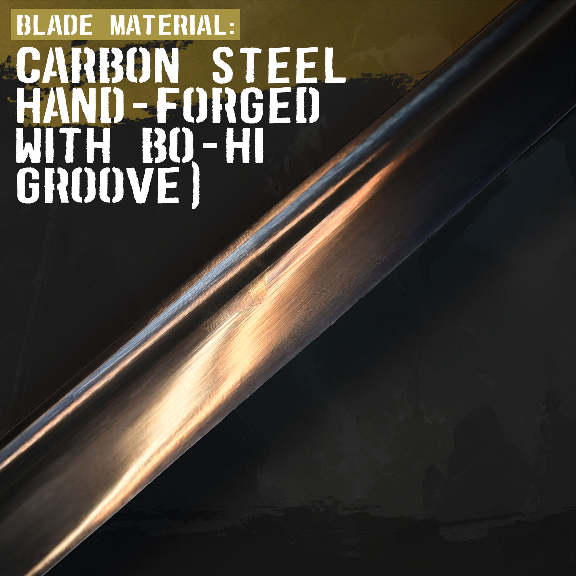 Black Damaskus Ninjato