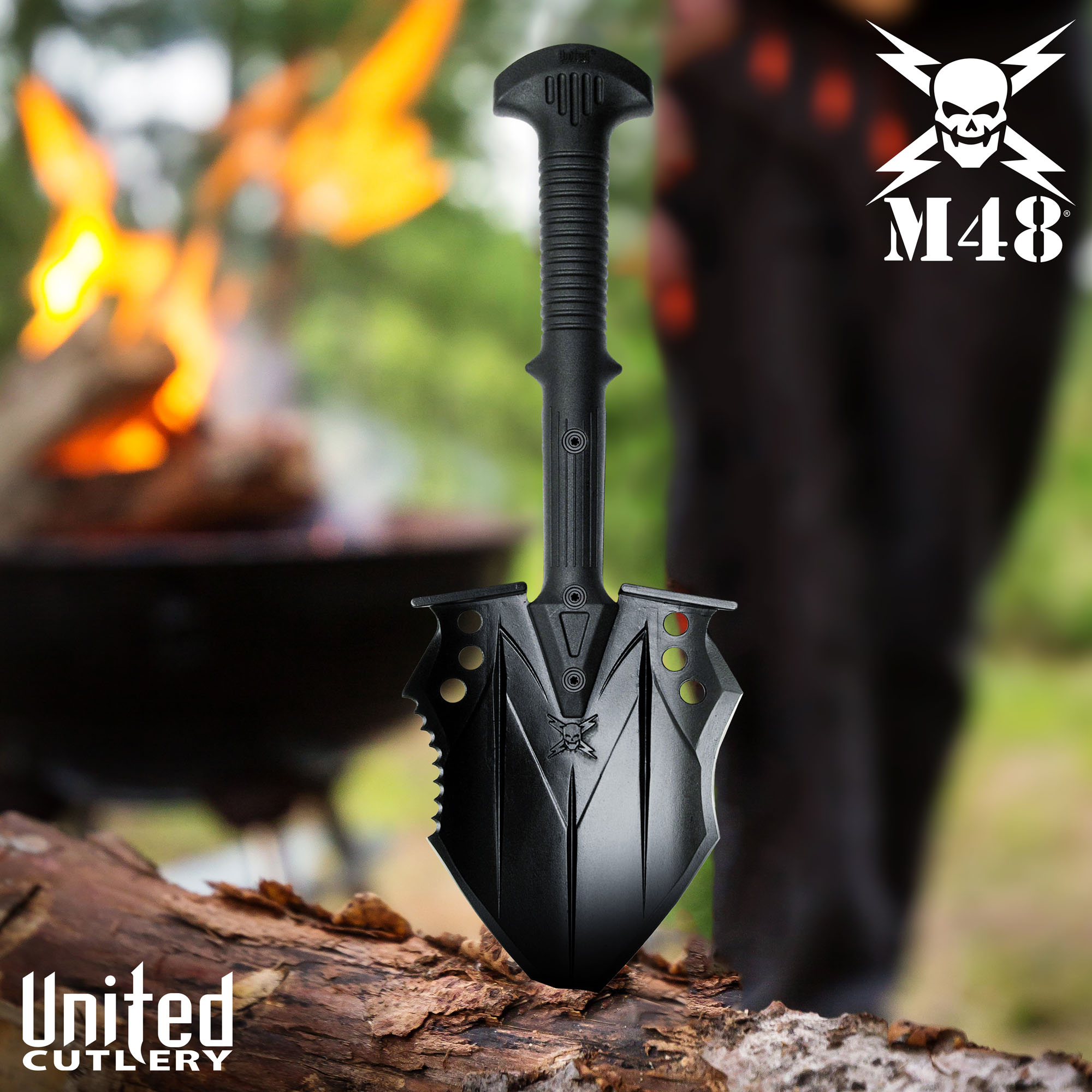 M48 Kommando Survival Shovel with sheath