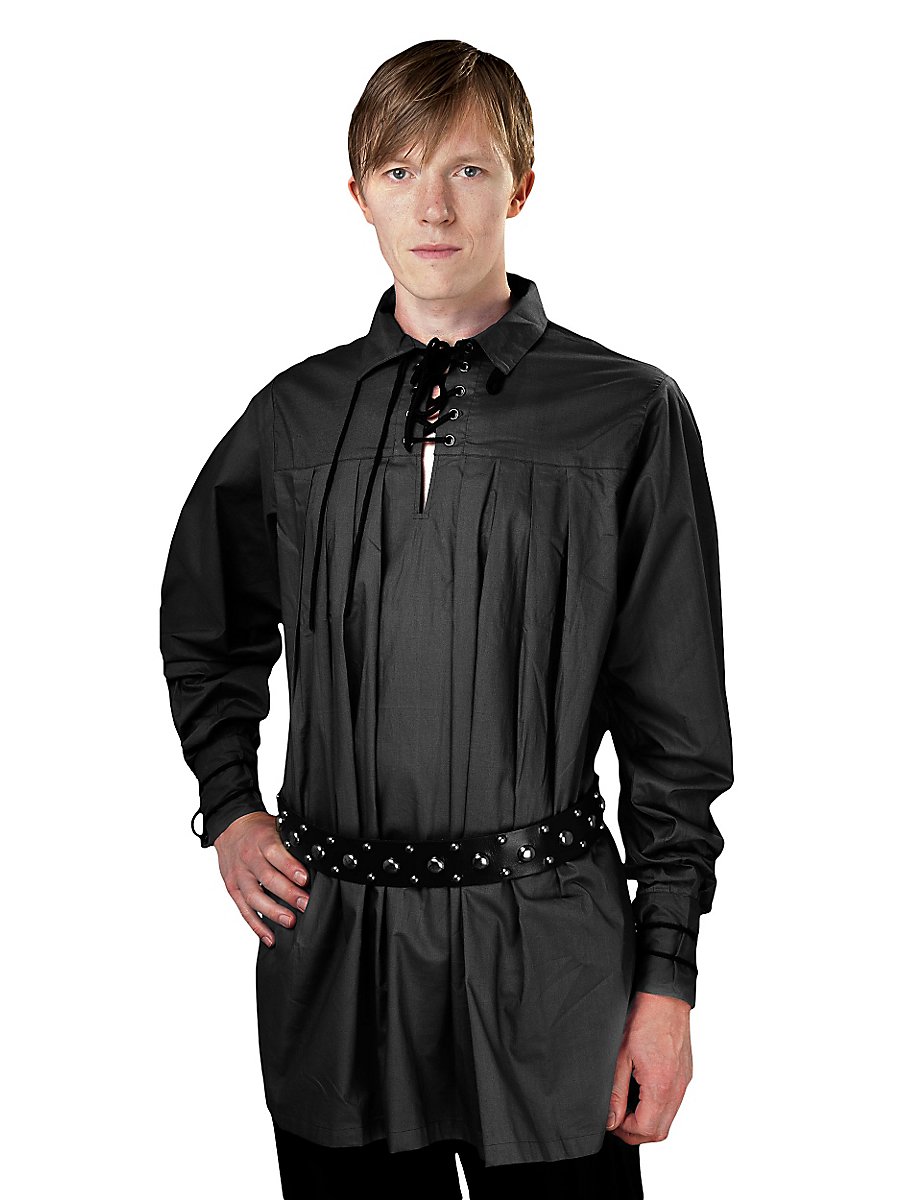 Shirt - Charles, black, size XL