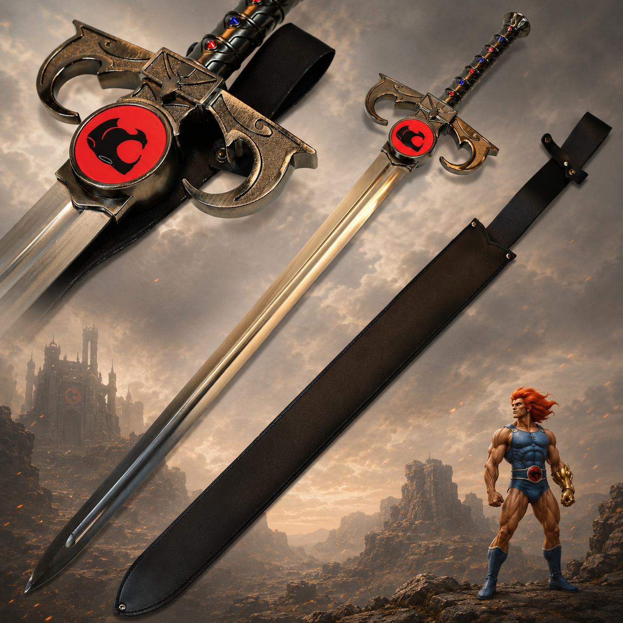 ThunderCats - The Sword of the Omens with sheath