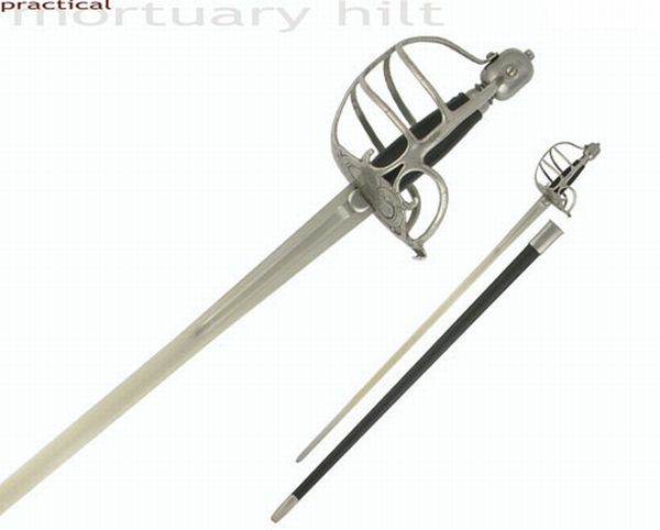 Practical Mortuary Hilt Schwert