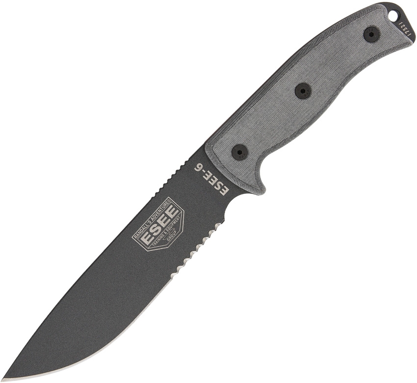 Model 6 Serrated Tactical 