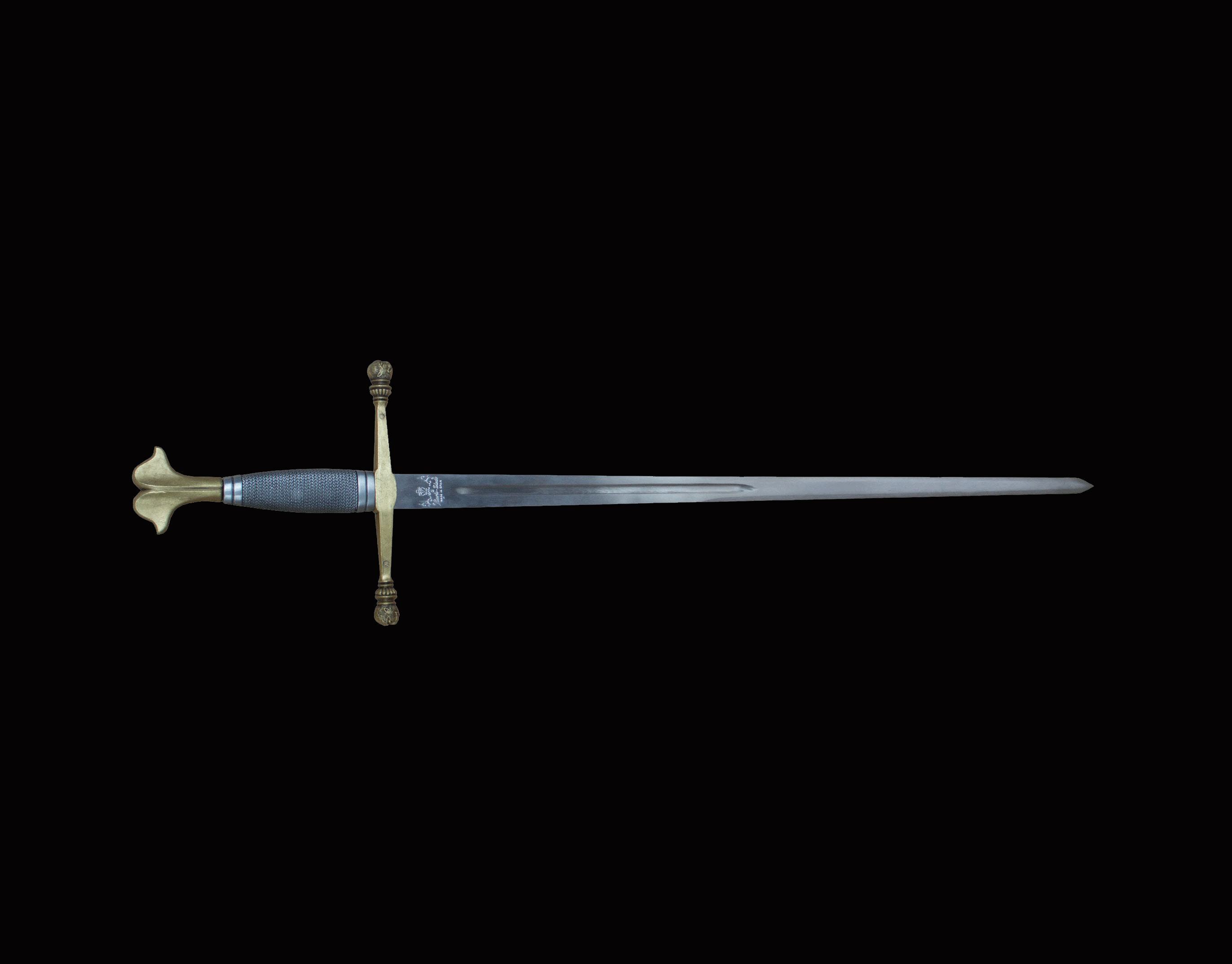 Charles V Small Sword - Brass