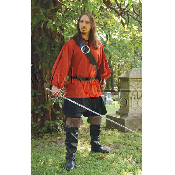 Right Handed European Baldric Black