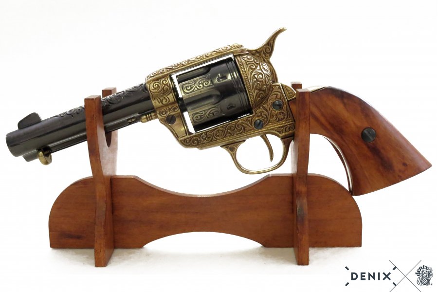 45er Peacemaker Colt, messingfarbe