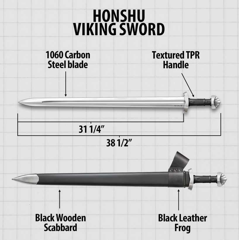 Honshu Viking Sword