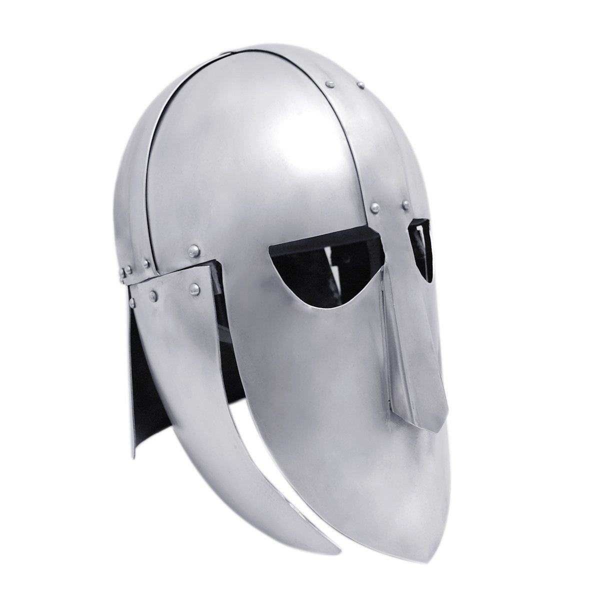 Sutton Hoo Helmet -16 G Iron w/leather liner