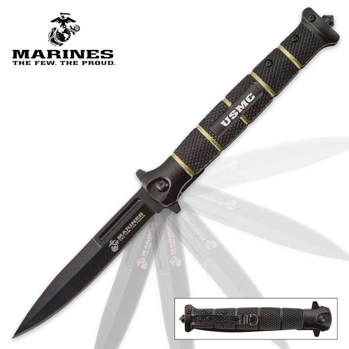 USMC Blackout Combat Stiletto