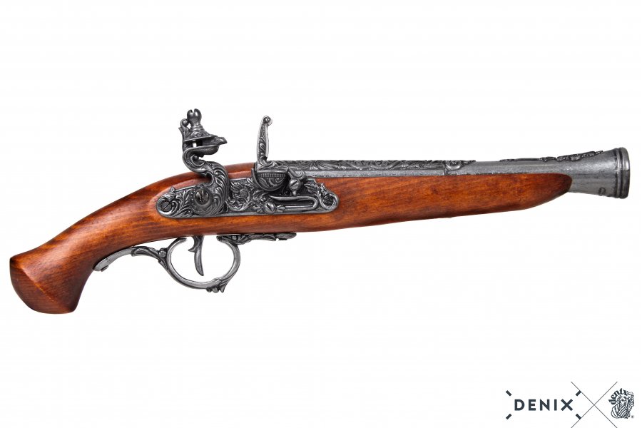 German flintlock pistol, 17th century